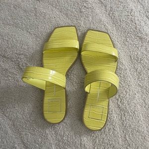 Dolce Vita Yellow Sandals